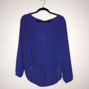 Blue Lush blouse